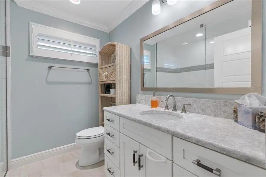 Furnished interior view inside a new home in , The Villages (Image 39).
