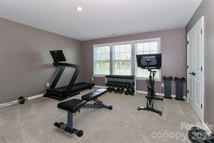Furnished interior view inside a new home in Falls Cove, Troutman (Image 44).