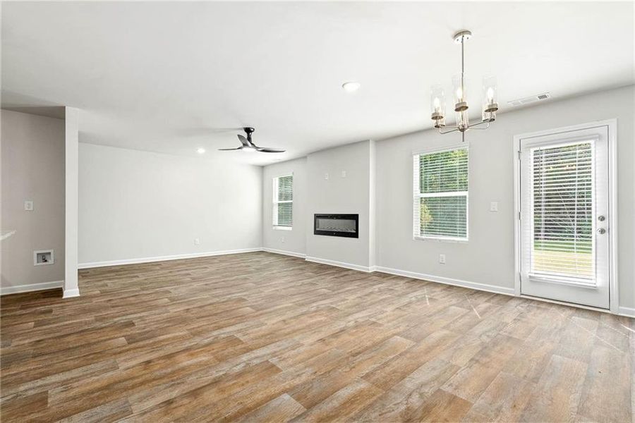 Spacious, unfurnished interior of a new home in Jones Crossing, Hogansville (Image 17).