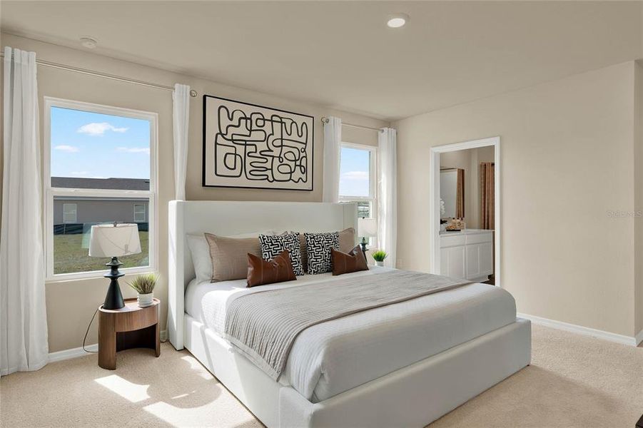 Furnished interior view inside a new home in Crossroads at Kelly Park, Apopka (Image 6).