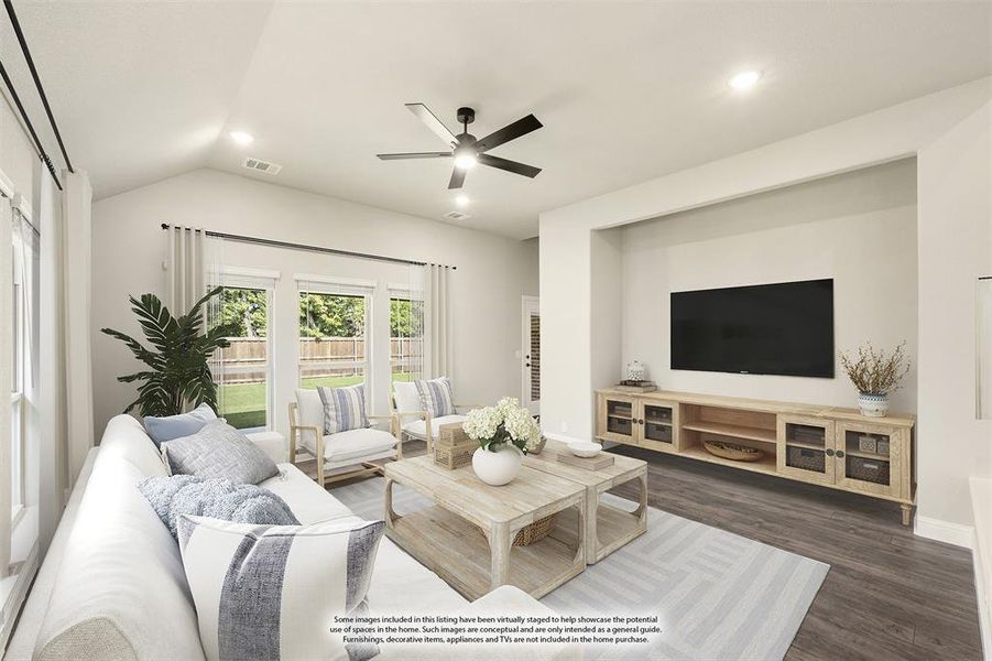 Furnished interior view inside a new home in East Oak Creek 50-55, Commerce (Image 5).