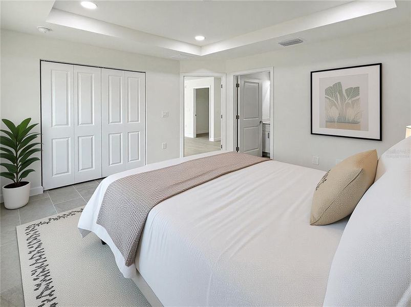 Furnished interior view inside a new home in , Punta Gorda (Image 5).