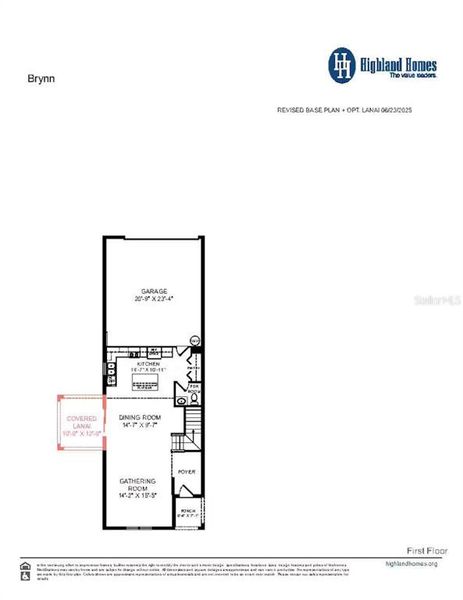 2D floor plan layout of this home in Estates at Hickory Cove - Bungalows, St. Cloud, FL (Image 2). 2D floor plan layout of this home in Estates at Hickory Cove - Bungalows, St. Cloud, FL (Image 2).