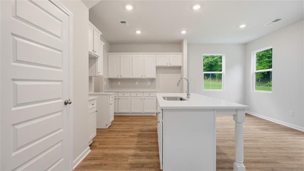 Furnished interior view inside a new home in Brookland Commons, Monroe (Image 5).