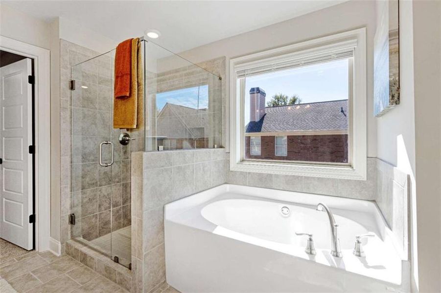 Furnished interior view inside a new home in Ridge Pointe, Athens (Image 4).