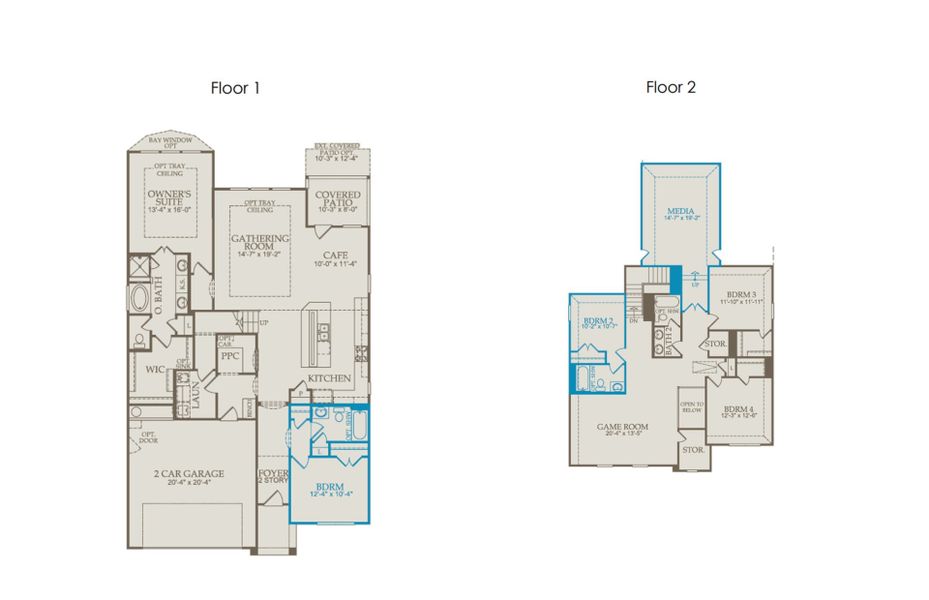 The Caldwell Floor Plan