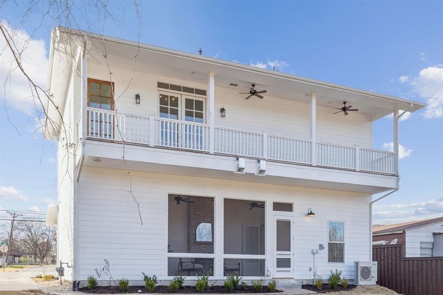 Exterior details and patio area of a home in , Rockwall (Image 22).