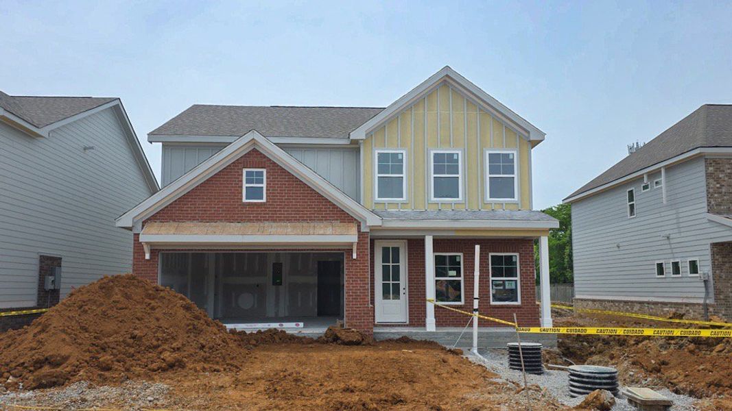 *Photo of actual home under construction May 2026.