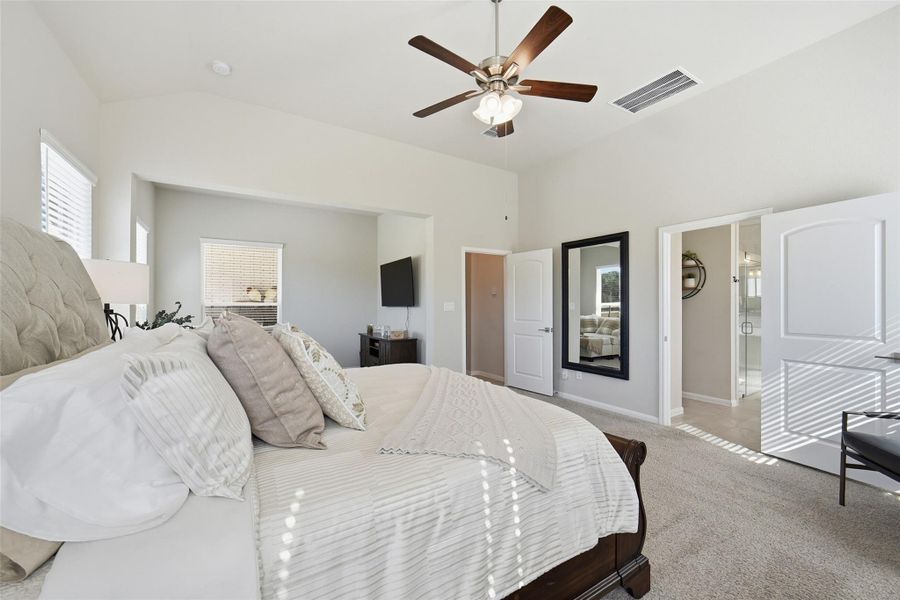 Furnished interior view inside a new home in Tejas Landing, Needville (Image 6).