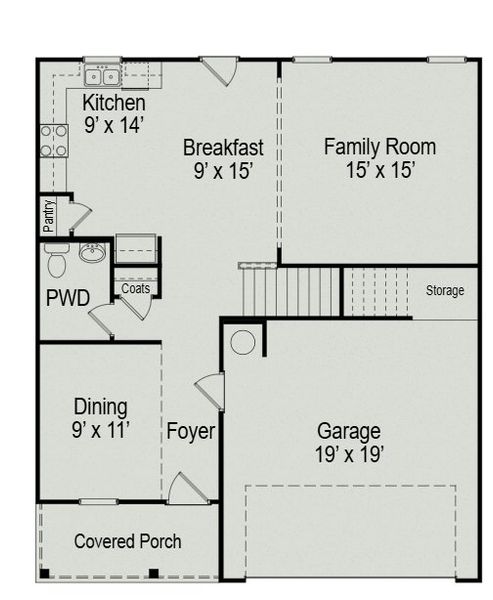 2D floor plan layout of this home in Catawba Trace, Catawba, NC (Image 9). 2D floor plan layout of this home in Catawba Trace, Catawba, NC (Image 9).