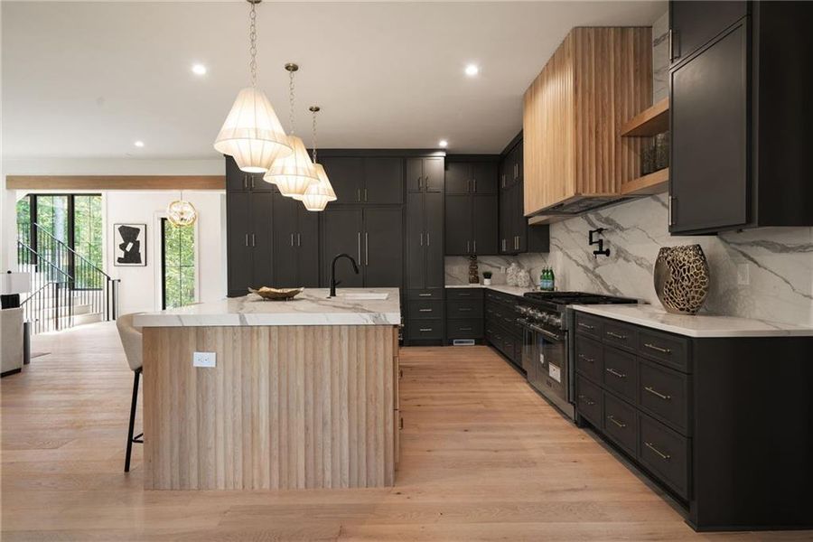 Furnished interior view inside a new home in , Roswell (Image 17).