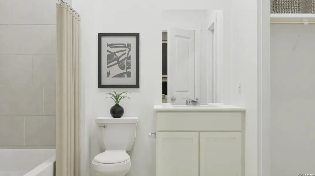 Furnished interior view inside a new home in Grace Valley, Cibolo (Image 25).
