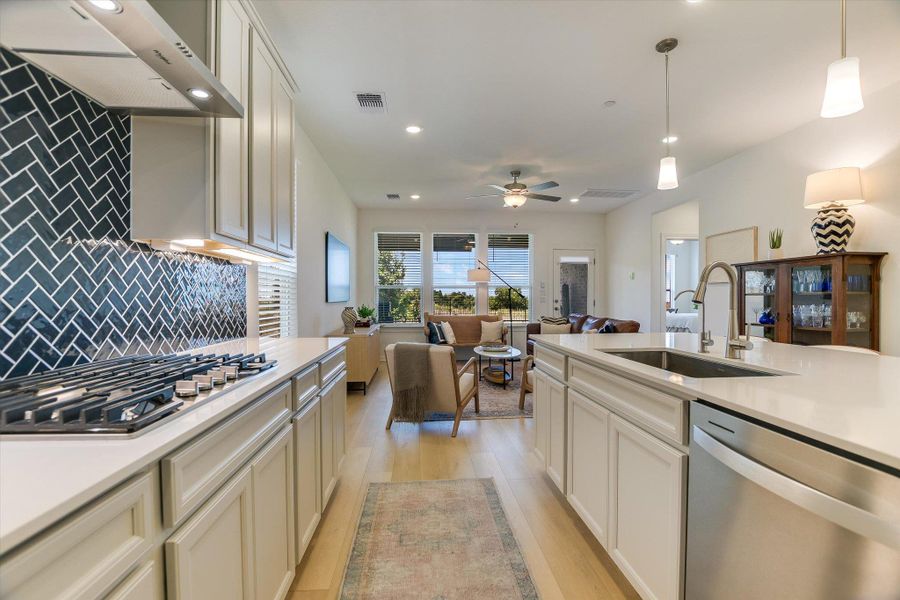 Furnished interior view inside a new home in , Austin (Image 6).