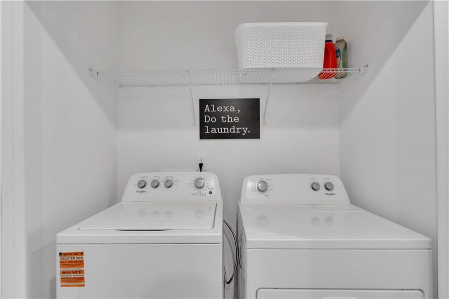 Furnished interior view inside a new home in Village Green, Adairsville (Image 27). Furnished interior view inside a new home in Village Green, Adairsville (Image 27).