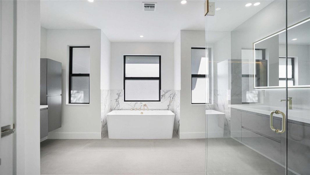 master bathroom