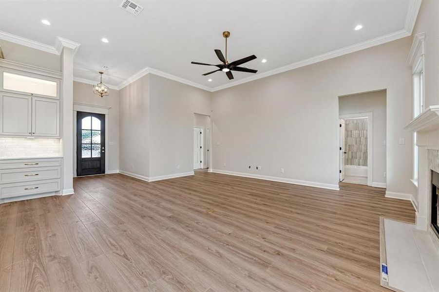 Spacious, unfurnished interior of a new home in , Waco (Image 30).