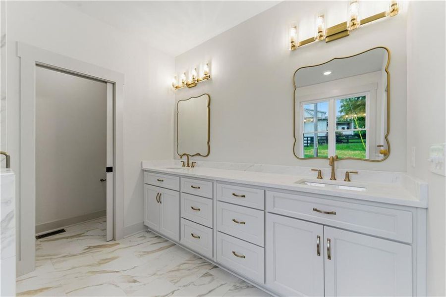 Furnished interior view inside a new home in , Canton (Image 12).