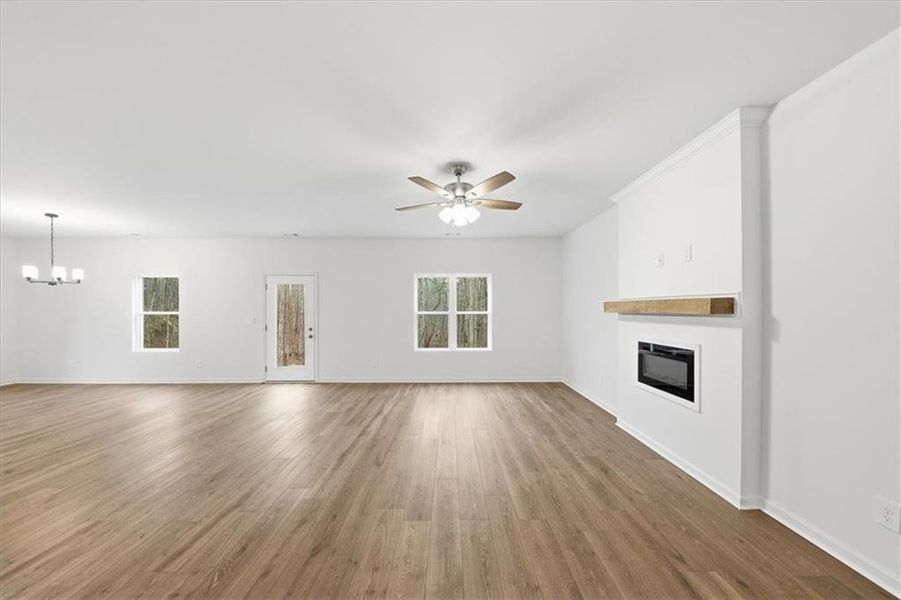 Spacious, unfurnished interior of a new home in , Carrollton (Image 21).