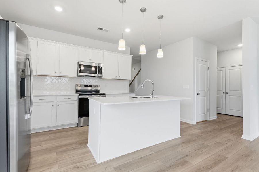 Furnished interior view inside a new home in Piper Creek, Newton (Image 18).