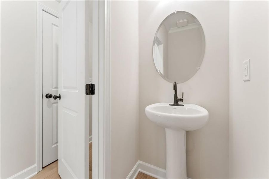Furnished interior view inside a new home in Wildwood Place, Powder Springs (Image 5).