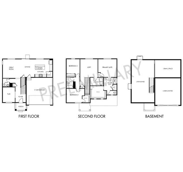 2D floor plan layout for the The Dillon by Meritage Homes in Hidden Valley Farm, Severance, CO (Image 3). 2D floor plan layout for the The Dillon by Meritage Homes in Hidden Valley Farm, Severance, CO (Image 3).