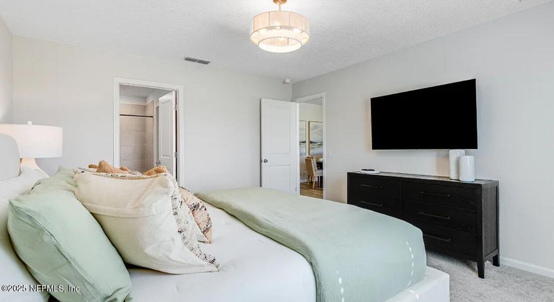 Furnished interior view inside a new home in Kings Preserve, Jacksonville (Image 12).