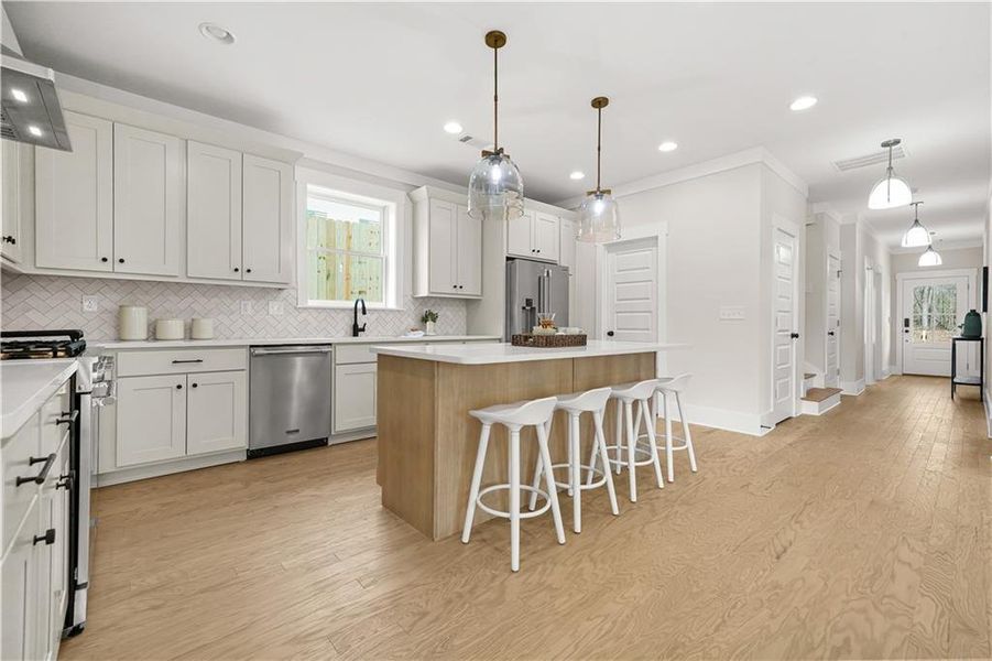 Furnished interior view inside a new home in , Scottdale (Image 9).