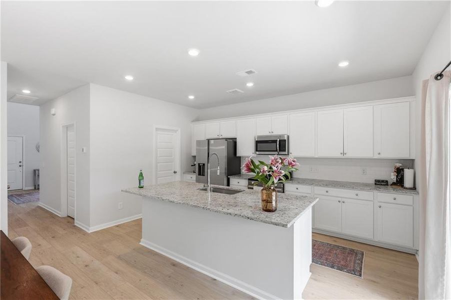 Furnished interior view inside a new home in , Bloomingdale (Image 14).