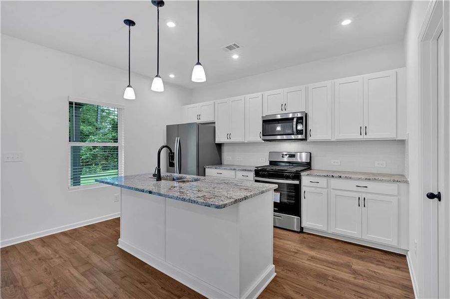 Furnished interior view inside a new home in Meadow Pines, Dallas (Image 5).