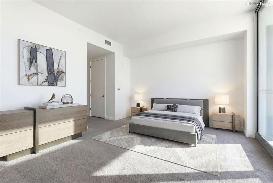 Furnished interior view inside a new home in , St. Petersburg (Image 9).