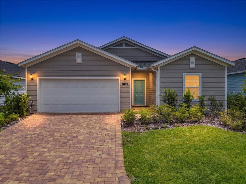 Front exterior of a new home in , Green Cove Springs, FL, highlighting curb appeal (Image 1). Front exterior of a new home in , Green Cove Springs, FL, highlighting curb appeal (Image 1).