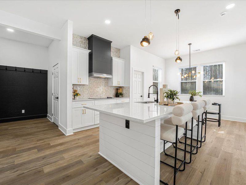 Furnished interior view inside a new home in , Dallas (Image 12). Furnished interior view inside a new home in , Dallas (Image 12).