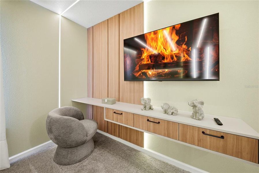 Furnished interior view inside a new home in Solara Resort, Kissimmee (Image 4).