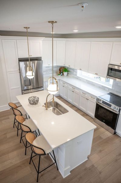 Furnished interior view inside a new home in , North Charleston (Image 26).