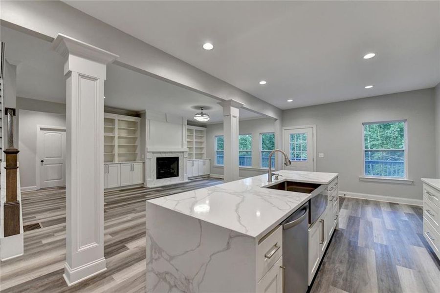 Furnished interior view inside a new home in , Lilburn (Image 16).