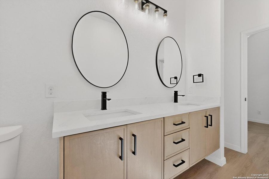 Furnished interior view inside a new home in , Spring Branch (Image 14).