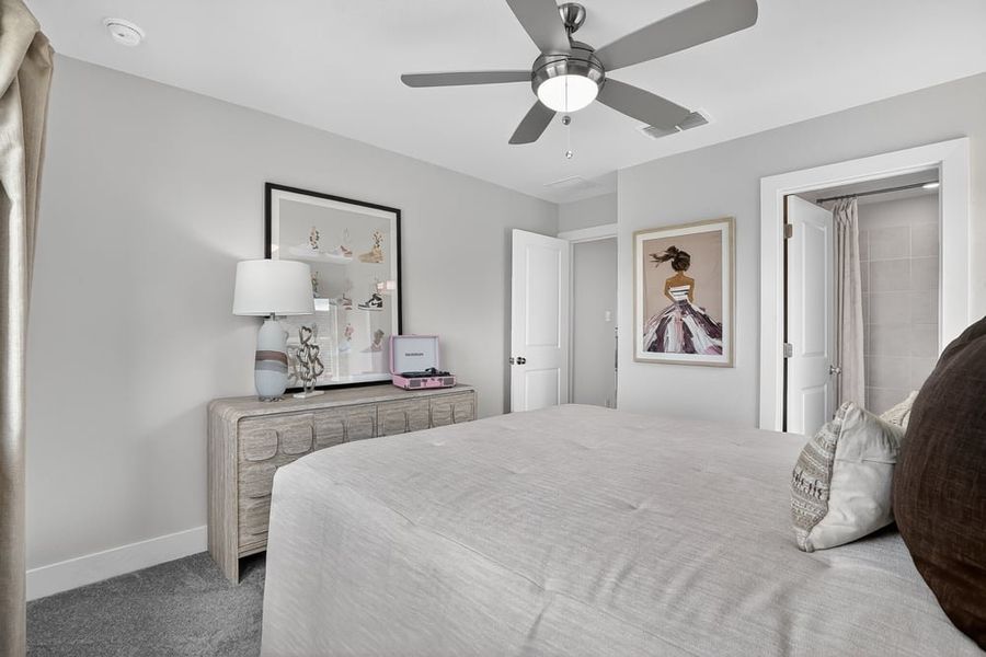 Representative furnished interior of a home built from the Paige by Taylor Morrison in Ryehill, Rosenberg (Image 35).