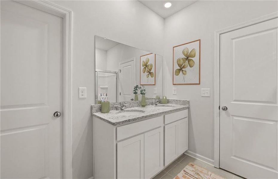 Furnished interior view inside a new home in Avery Ridge, Gainesville (Image 10).