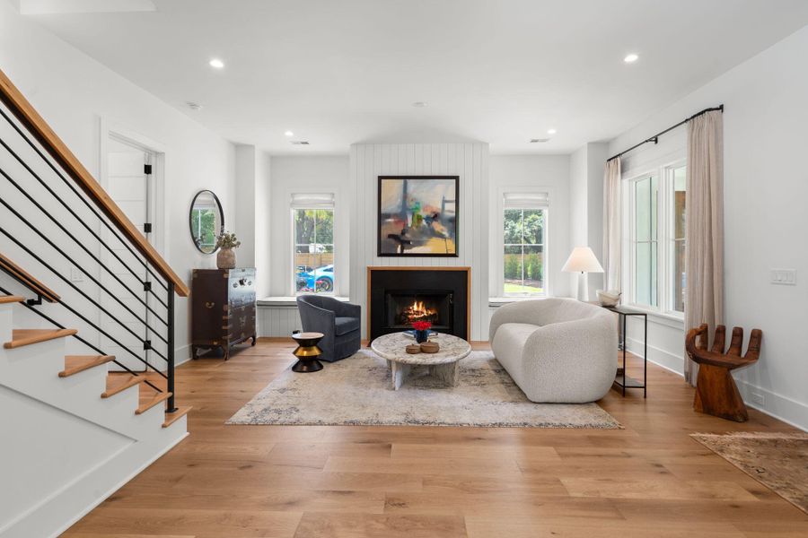 Furnished interior view inside a new home in , Johns Island (Image 45).