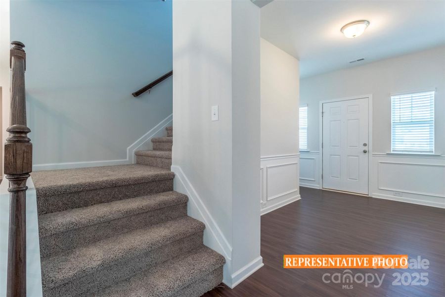 Spacious, unfurnished interior of a new home in Cedar Meadows, Monroe (Image 20).