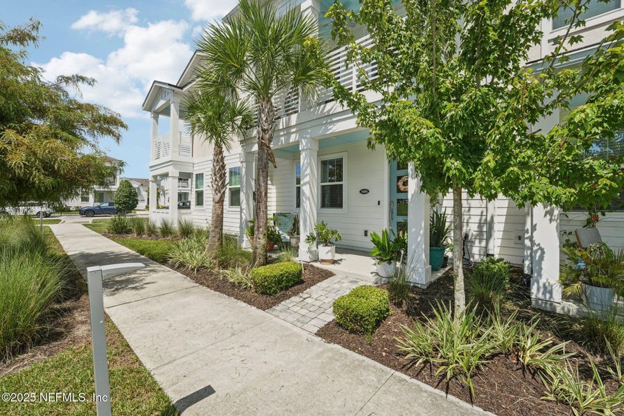 Front exterior of a new home in , Jacksonville, FL, highlighting curb appeal (Image 1). Front exterior of a new home in , Jacksonville, FL, highlighting curb appeal (Image 1).