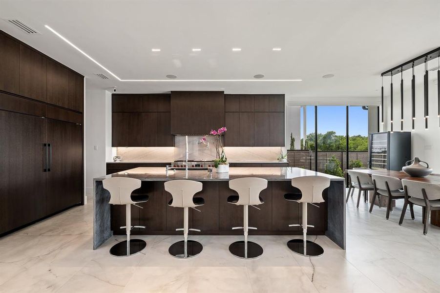 Furnished interior view inside a new home in , Frisco (Image 25).