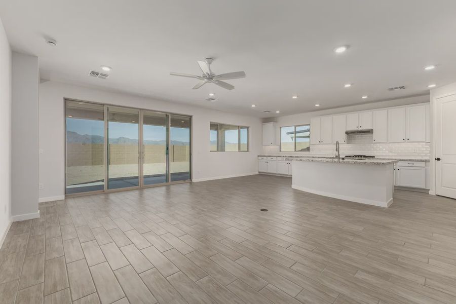 Spacious, unfurnished interior of a new home in Forté at Granite Vista, Waddell (Image 24).