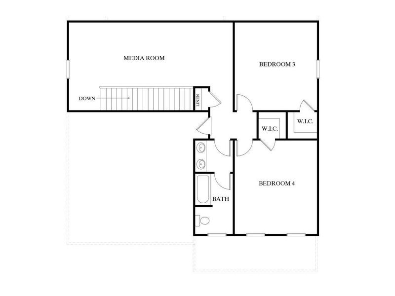 2D floor plan layout of this home in Red Bird Manor, Jefferson, GA (Image 6). 2D floor plan layout of this home in Red Bird Manor, Jefferson, GA (Image 6).