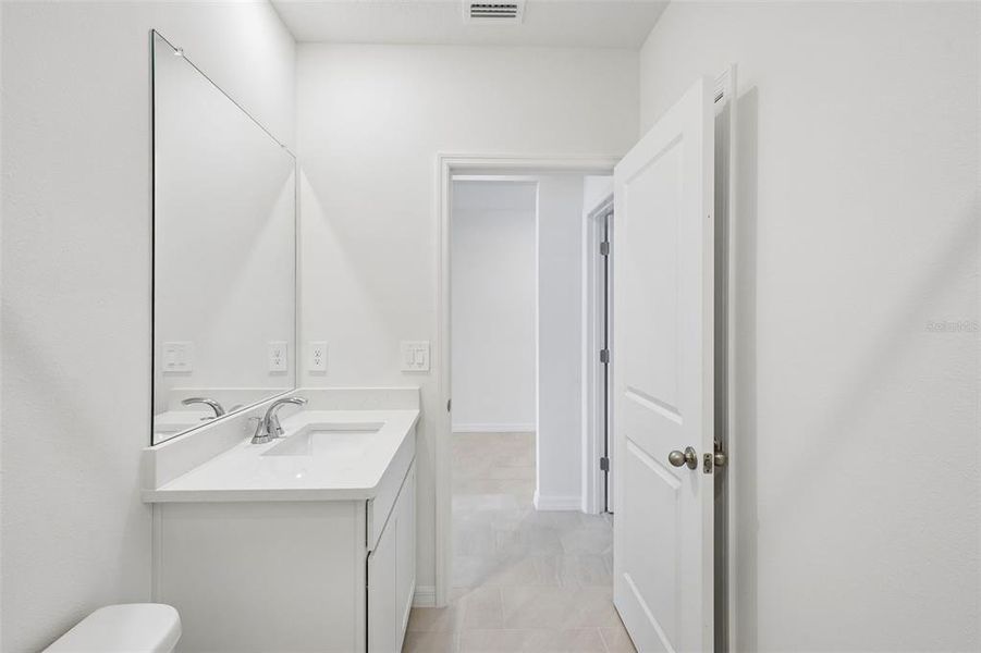 Furnished interior view inside a new home in Pine Ridge Meadows, Hudson (Image 15).