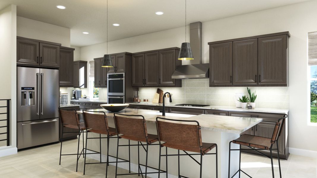 Representative furnished interior of a home built from the 2 by Trumark Homes in RainDance, Windsor (Image 3).