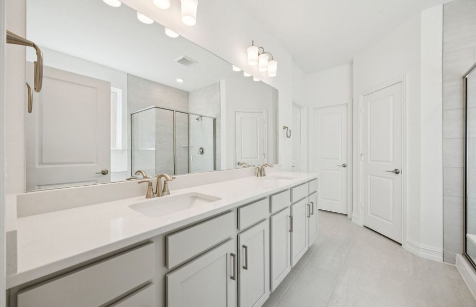 Furnished interior view inside a new home in Creekview Meadows, Pilot Point (Image 6). Furnished interior view inside a new home in Creekview Meadows, Pilot Point (Image 6).