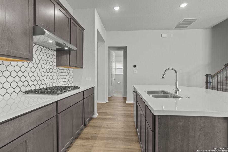 Furnished interior view inside a new home in Rhine Valley, Schertz (Image 9).