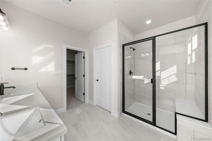 Furnished interior view inside a new home in , Littleton (Image 15).