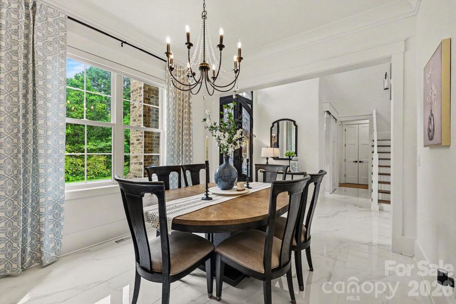 Furnished interior view inside a new home in , Salisbury (Image 14).